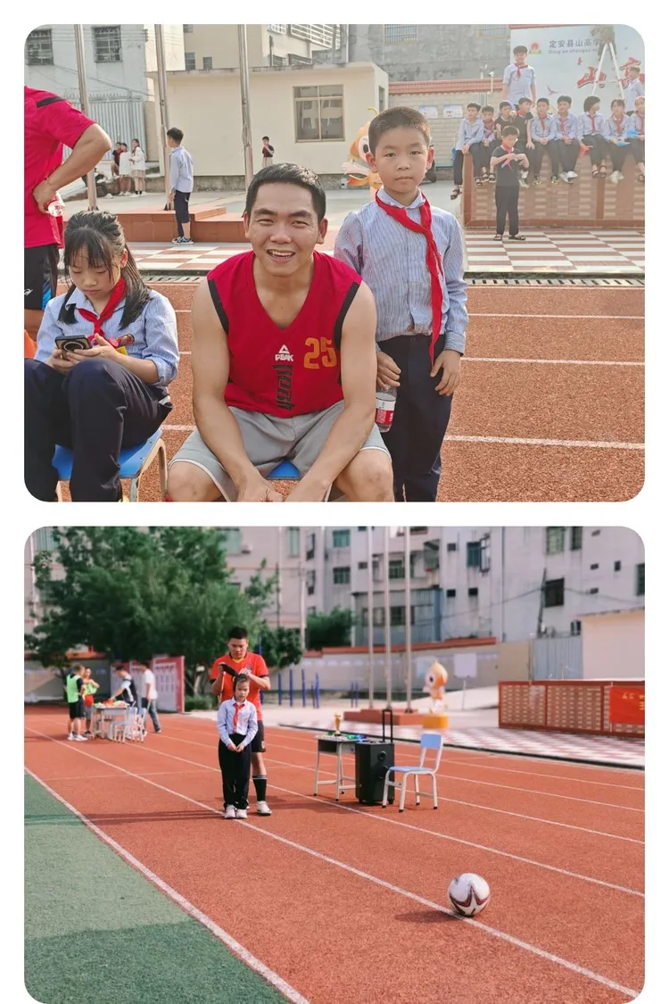 家校绿茵同场，共筑足球梦想——2025年定安县山高学校小学部第一届“家校杯”足球赛圆满闭幕-图片11