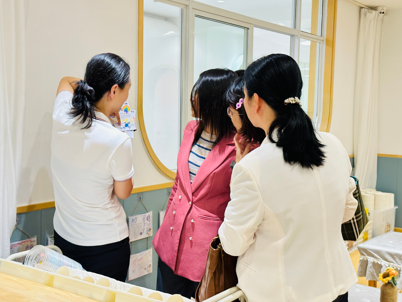 【山高·院校合作】——海南师范大学教育学院开展学前教育专业实习就业走访调研活动-图片10