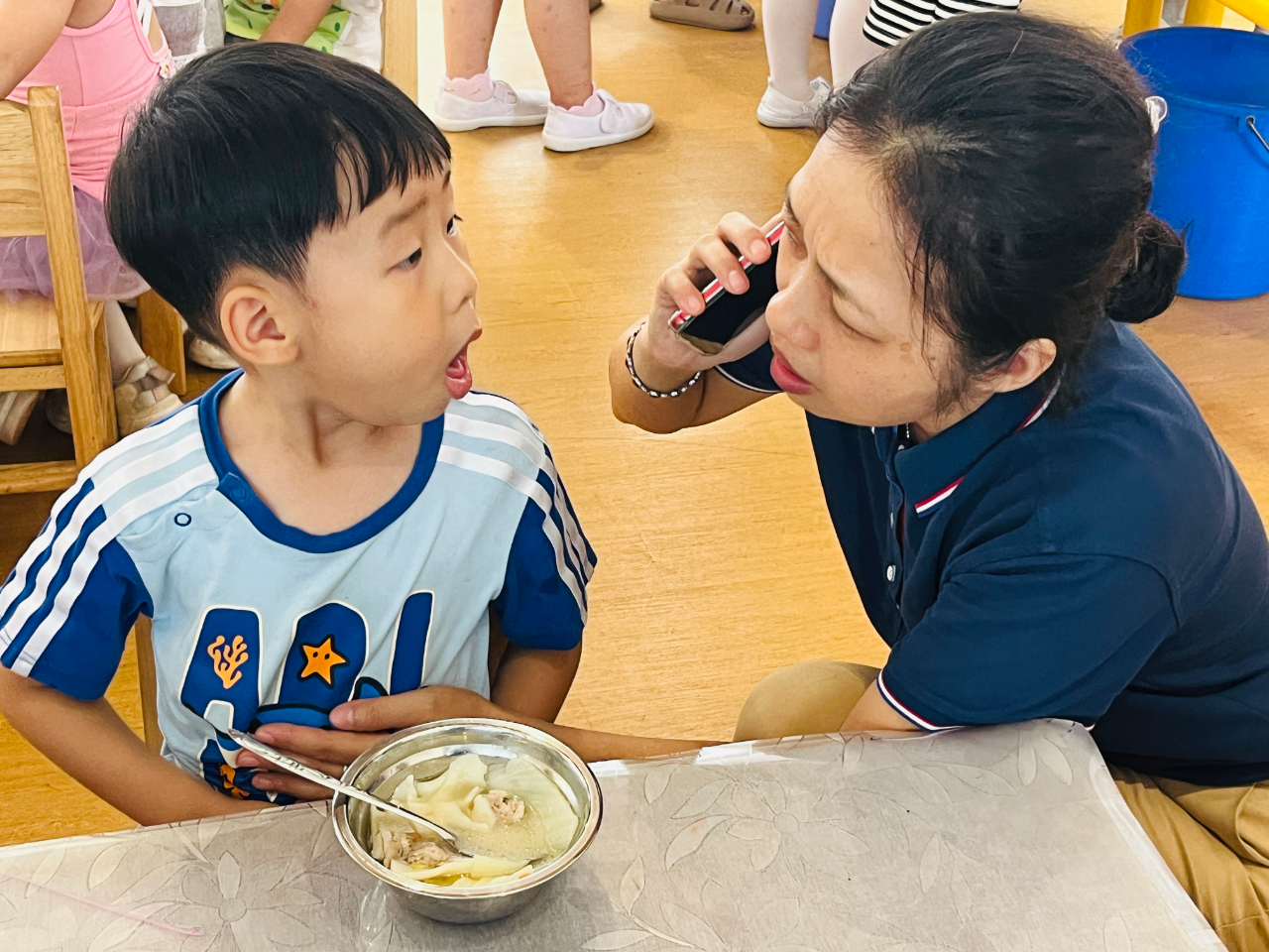 “食”刻预防，安全相伴——海口市山高幼儿园食物中毒应急处置演练活动-图片24