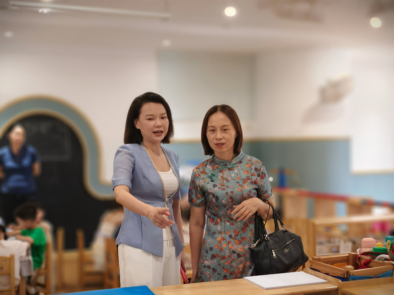 牵手高校共成长 赋能学前新未来——海口市山高幼儿园携手海南工商职业学院实践交流活动-图片7