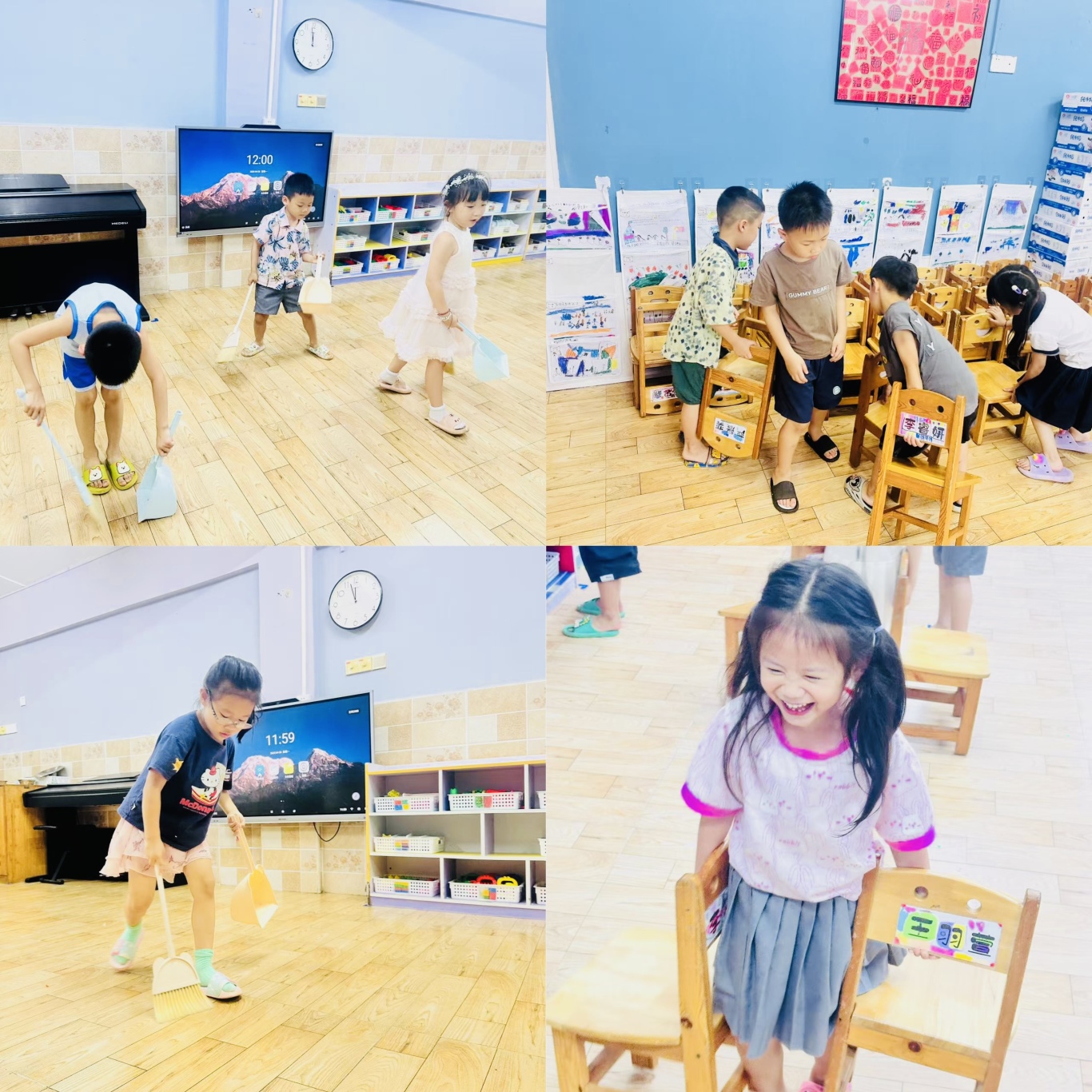 快乐劳动，童样精彩——海口市灵山镇中心幼儿园南田山高分园五一劳动节主题活动-图片4