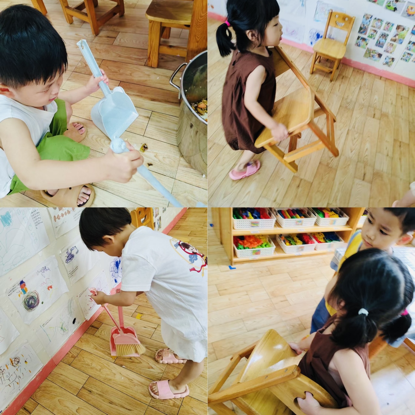 快乐劳动，童样精彩——海口市灵山镇中心幼儿园南田山高分园五一劳动节主题活动-图片4