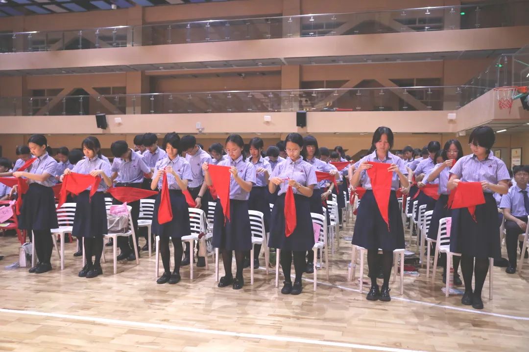 五四精神启新篇,青春逐梦向未来——海口山高中学2025年离队入团仪式顺利举行-图片5