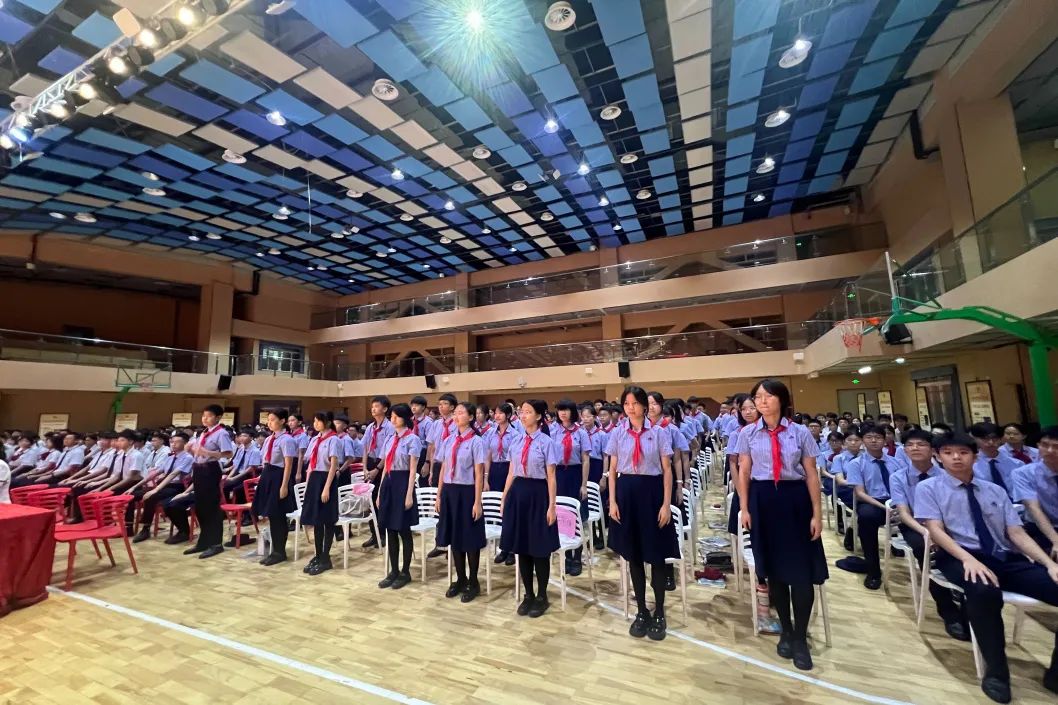 五四精神启新篇,青春逐梦向未来——海口山高中学2025年离队入团仪式顺利举行-图片11