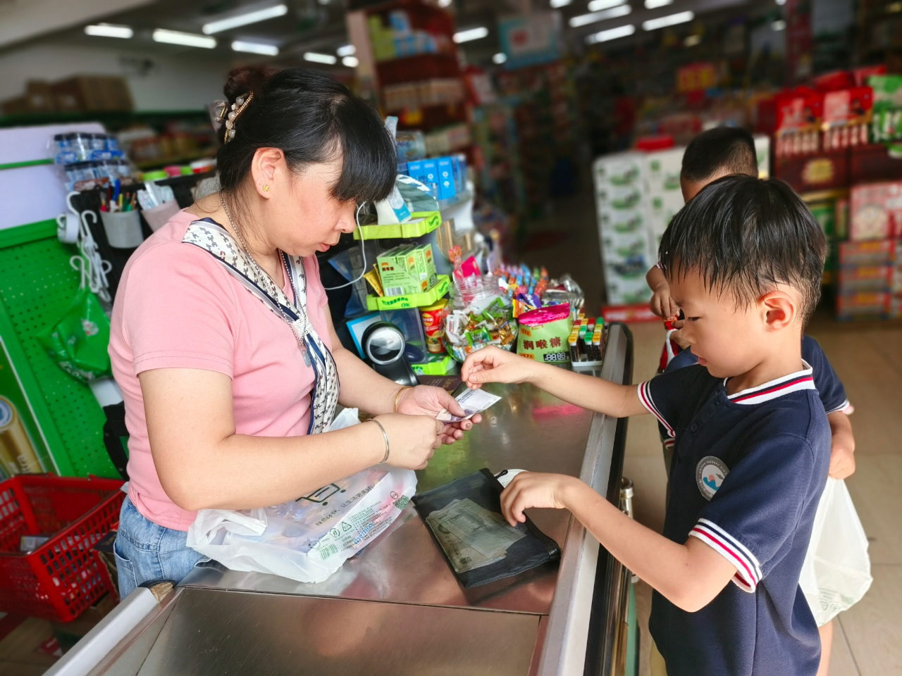 超市大探险，实践乐成长——海口市山高幼儿园大班幼小衔接社会实践活动之走进超市-图片46