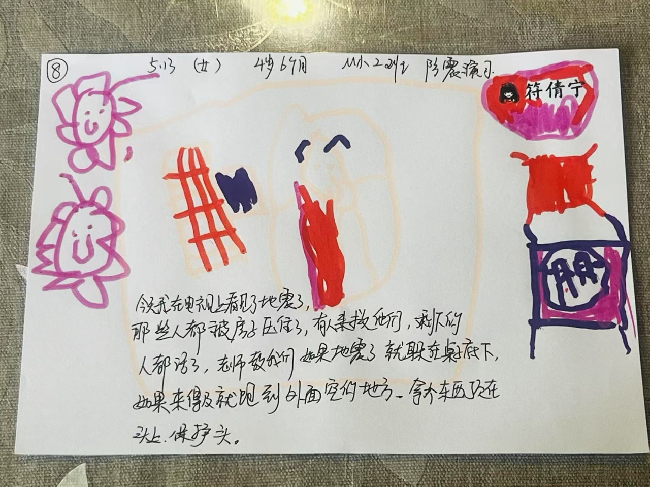 人人讲安全 个个会应急——海口市山高幼儿园2025年防震减灾演练活动-图片50