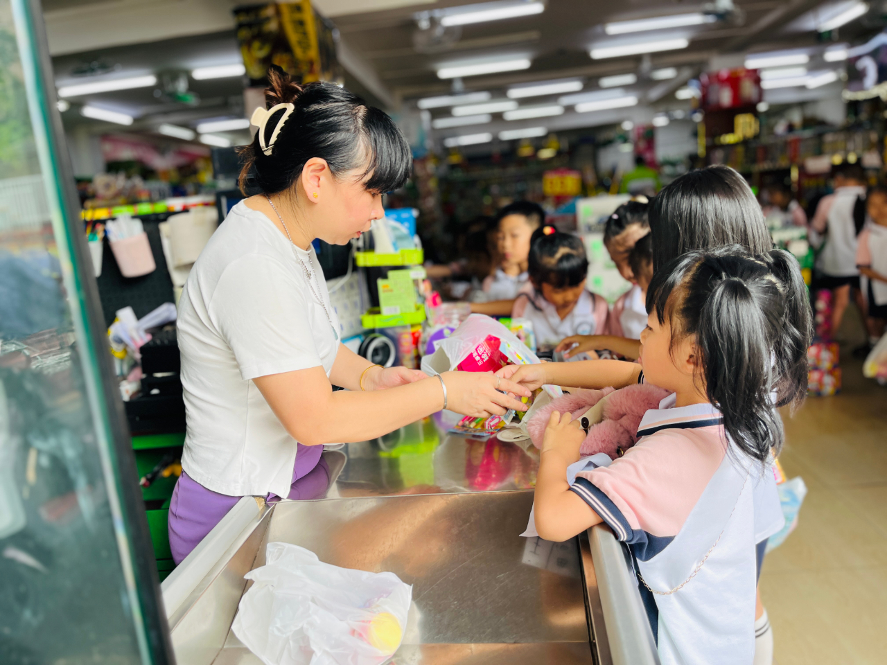 超市大探险，实践乐成长——海口市山高幼儿园大班幼小衔接社会实践活动之走进超市-图片43