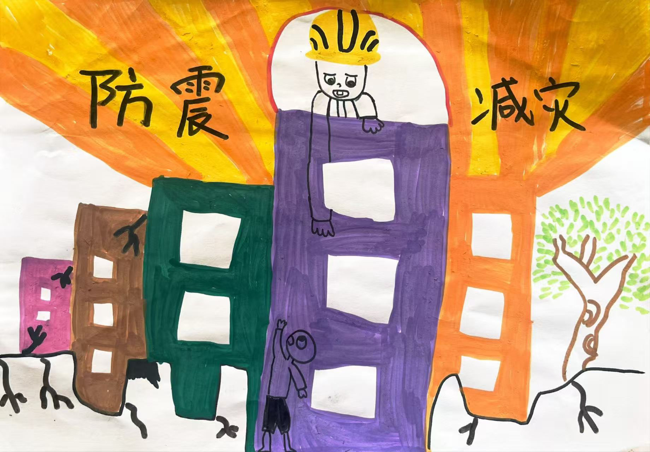 人人讲安全 个个会应急——海口市山高幼儿园2025年防震减灾演练活动-图片8