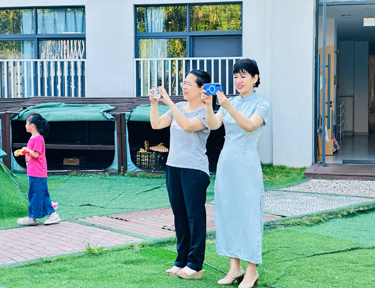 观游戏 研儿童 促发展——海口市山高幼儿园基地园专题培训活动-图片30