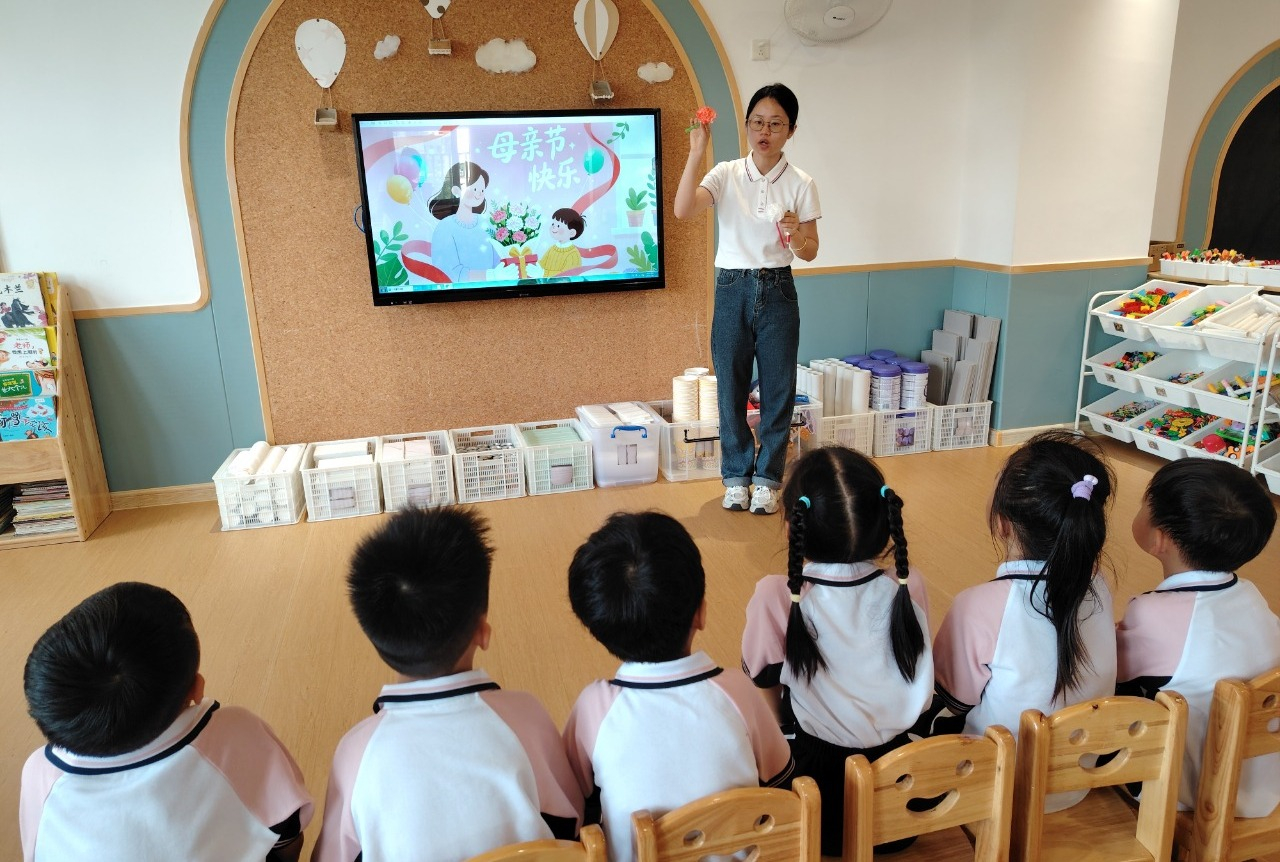 童心表爱意，感恩母亲节——海口市山高幼儿园2025年母亲节系列活动-图片14