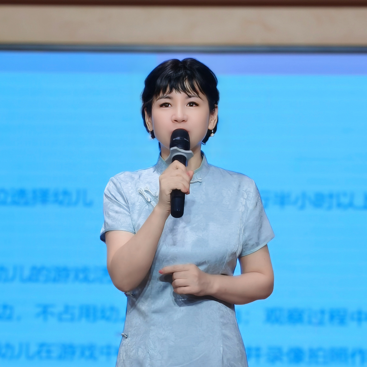 观游戏 研儿童 促发展——海口市山高幼儿园基地园专题培训活动-图片23