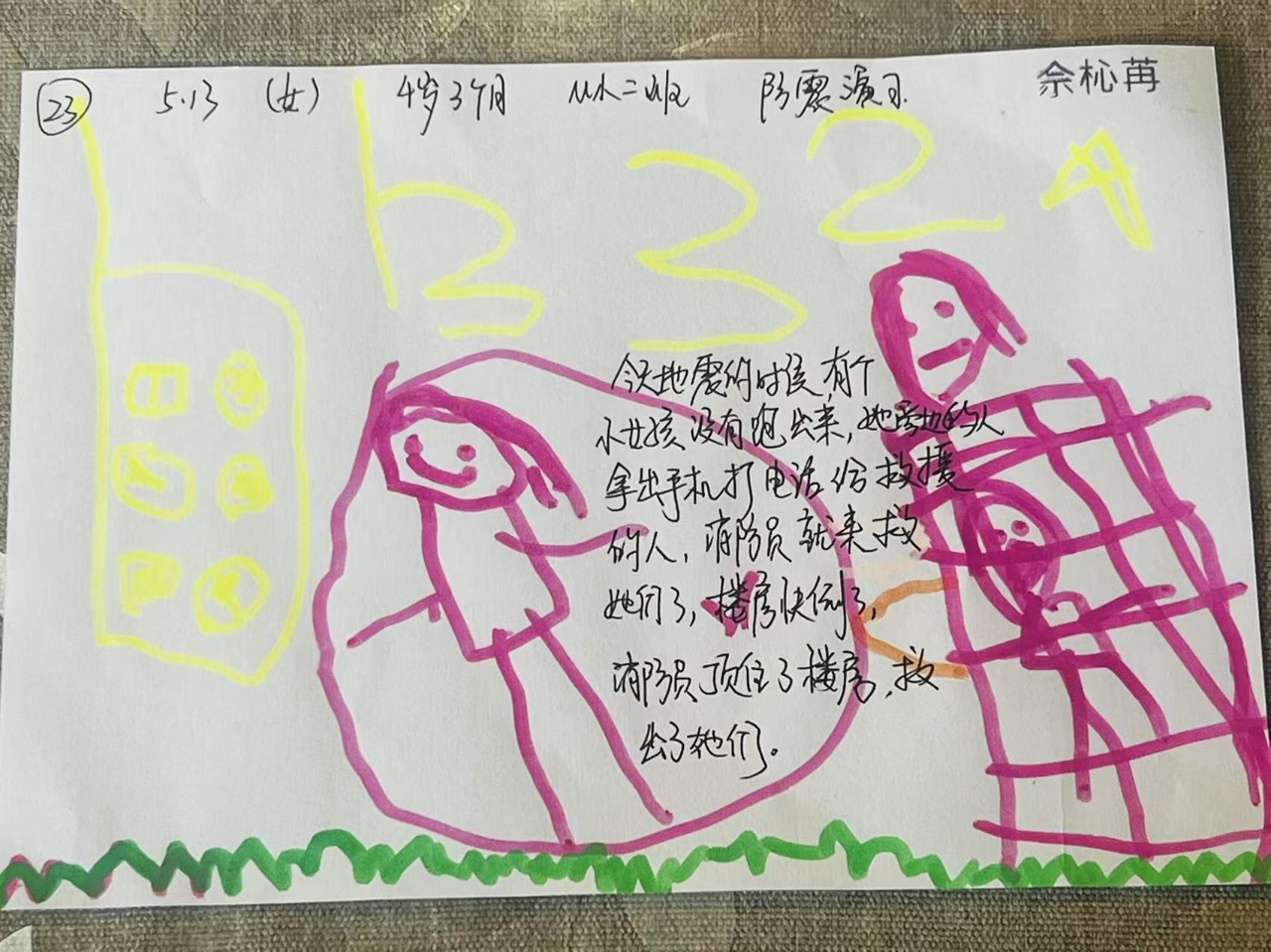 人人讲安全 个个会应急——海口市山高幼儿园2025年防震减灾演练活动-图片51