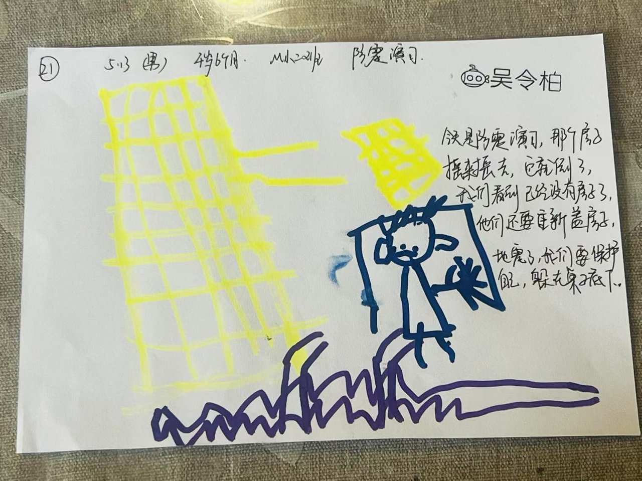 人人讲安全 个个会应急——海口市山高幼儿园2025年防震减灾演练活动-图片53