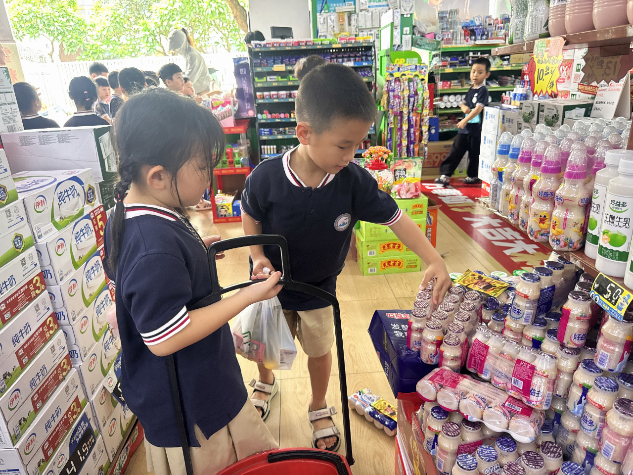 超市大探险，实践乐成长——海口市山高幼儿园大班幼小衔接社会实践活动之走进超市-图片36