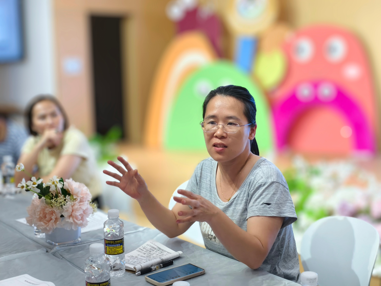 观游戏 研儿童 促发展——海口市山高幼儿园基地园专题培训活动-图片62