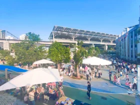 哪吒闹市 童趣大集——海口市山高幼儿园2025年春季大班跳蚤市场活动