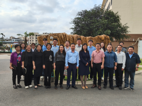 教育共赴，行以致远 ——欢迎海南师范大学梁晓明处长一行莅临我校参观交流