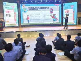 法治护航青春，共筑平安校园防线——海口山高中学预防未成年人犯罪法专题课开讲