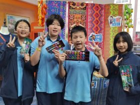 非遗魅力闪耀校园——海口山高中学庆“三月三”艺术展圆满收官